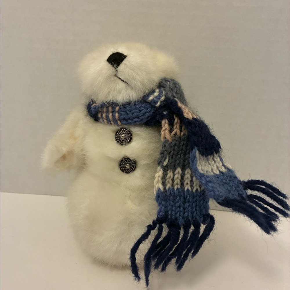 Boyds Bear Eunice Snow Bear Collectable Plush Handmade 1990 - 98